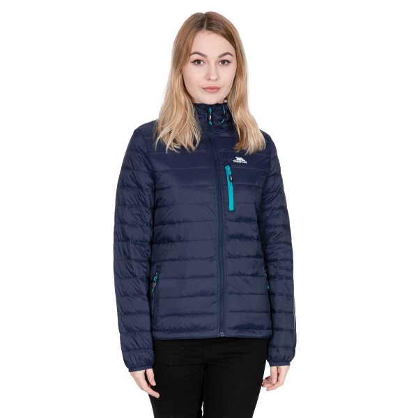 Trespass Ladies Arabel Puffer Type Jacket With Hood Cambers